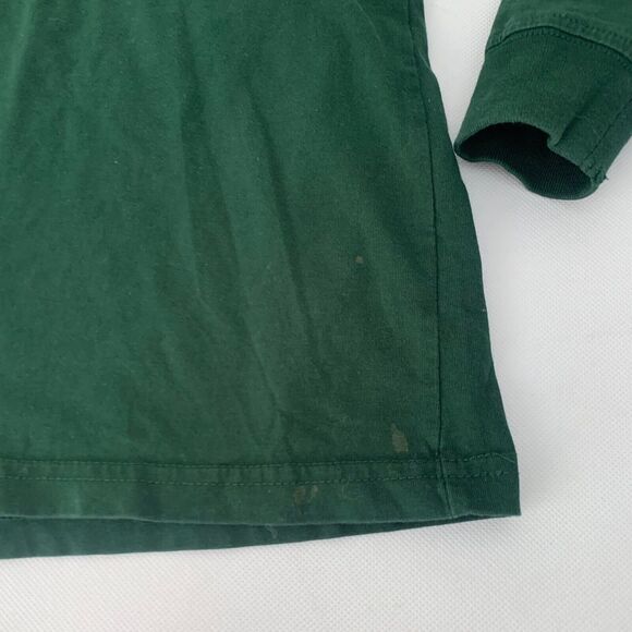 Polo Ralph Lauren T-Shirt Girls 6 Green Long Sleeve Shirt Pony Cotton Jersey Tee - Picture 5 of 8